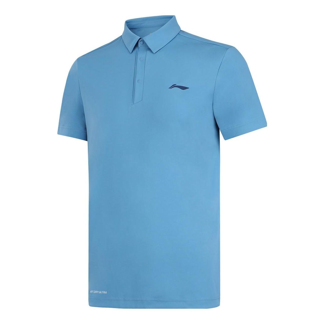 Li-Ning Logo Lifestyle Polo Shirt 'Sky Blue' APLT031-7 - 1