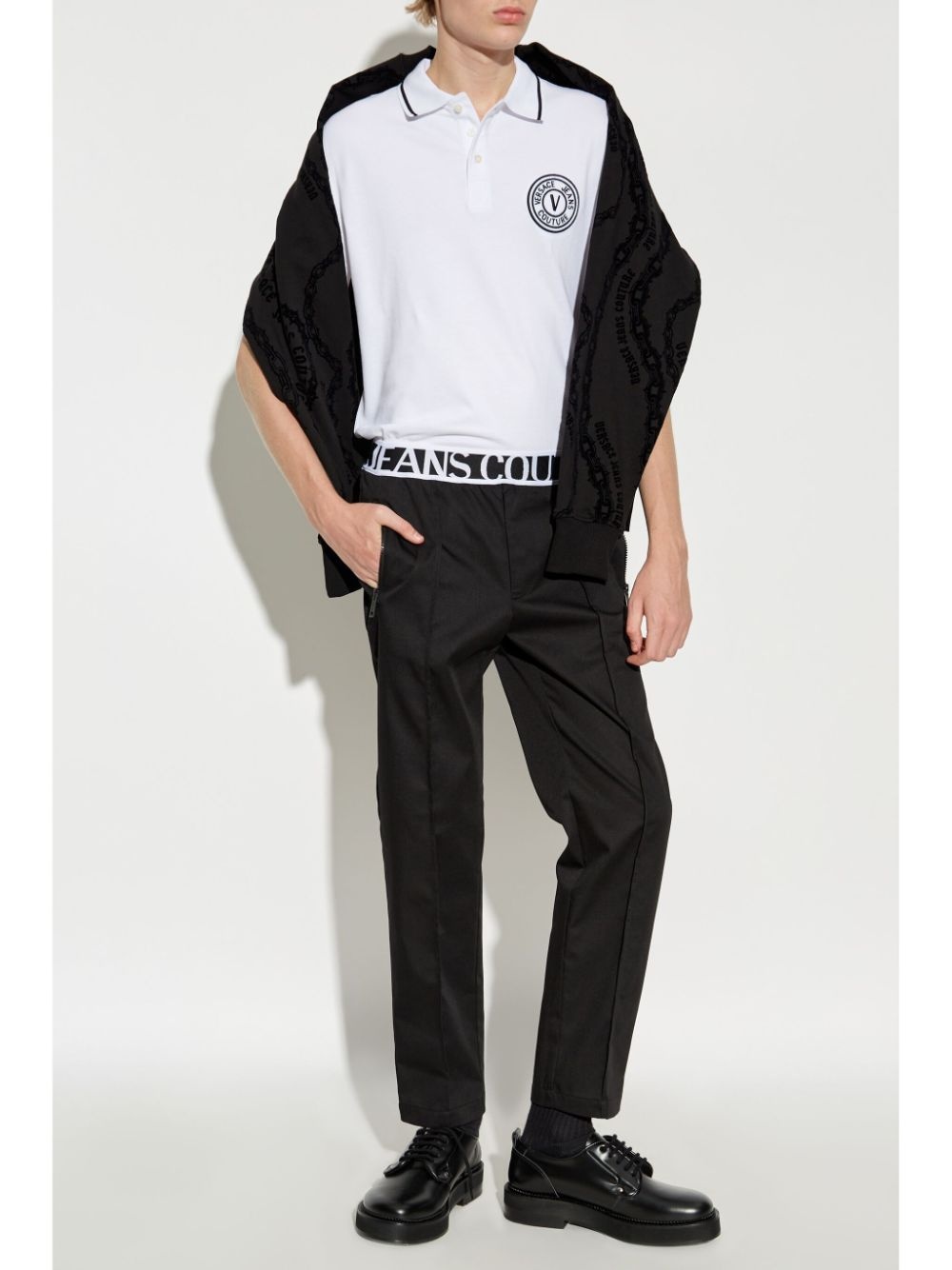 V-Emblem polo shirt - 4
