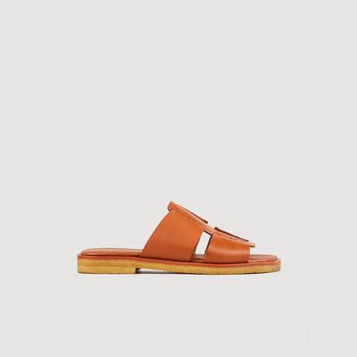 Sandro LEATHER SANDALS outlook