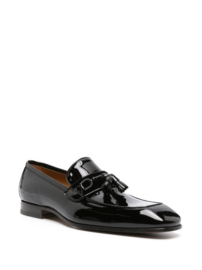 TOM FORD Bailey square-toe loafers outlook