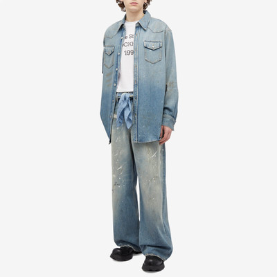 Acne Studios Acne Studios Karty Denim Overshirt outlook