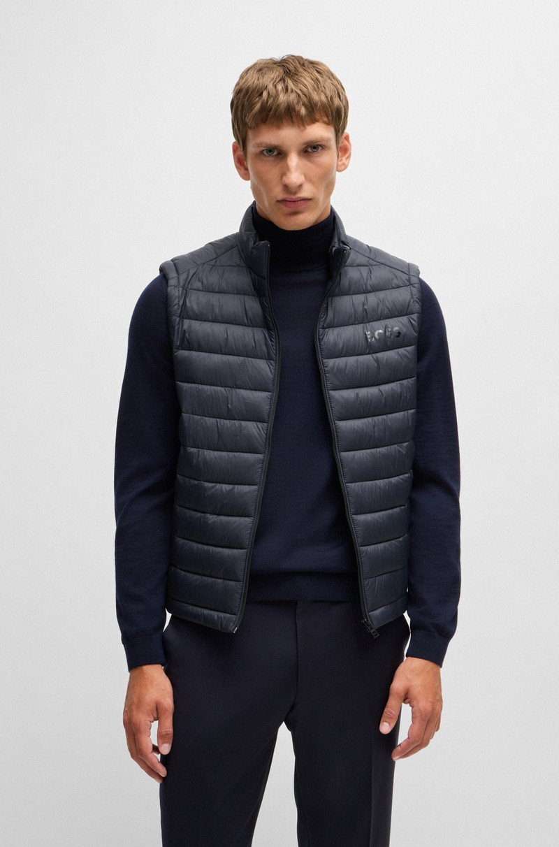 PACKABLE GILET WITH TONAL LOGO 2