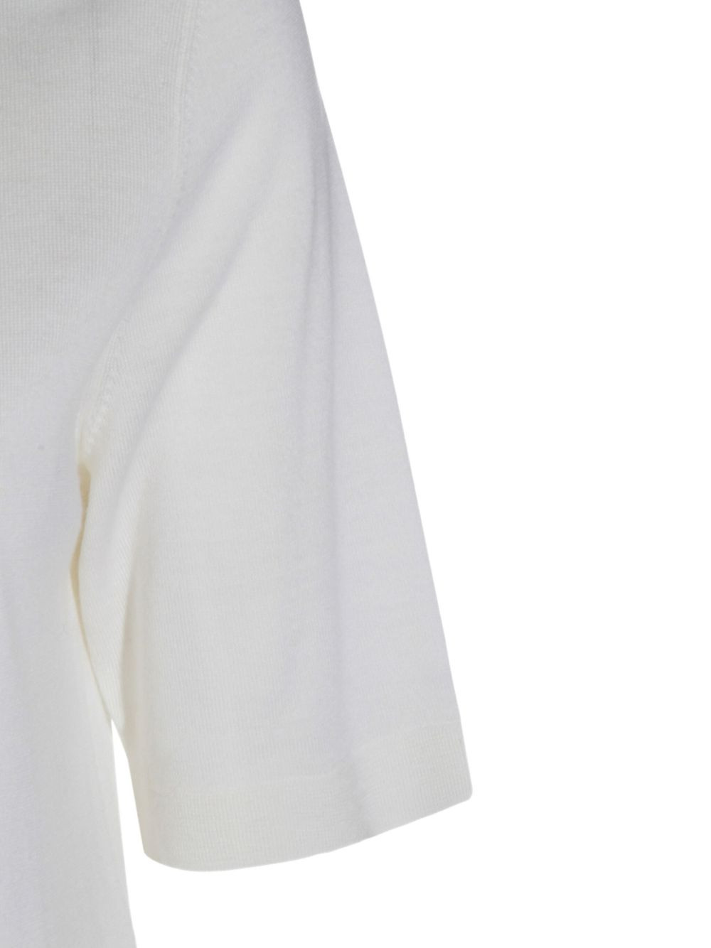 turtleneck short-sleeve sweater - 3