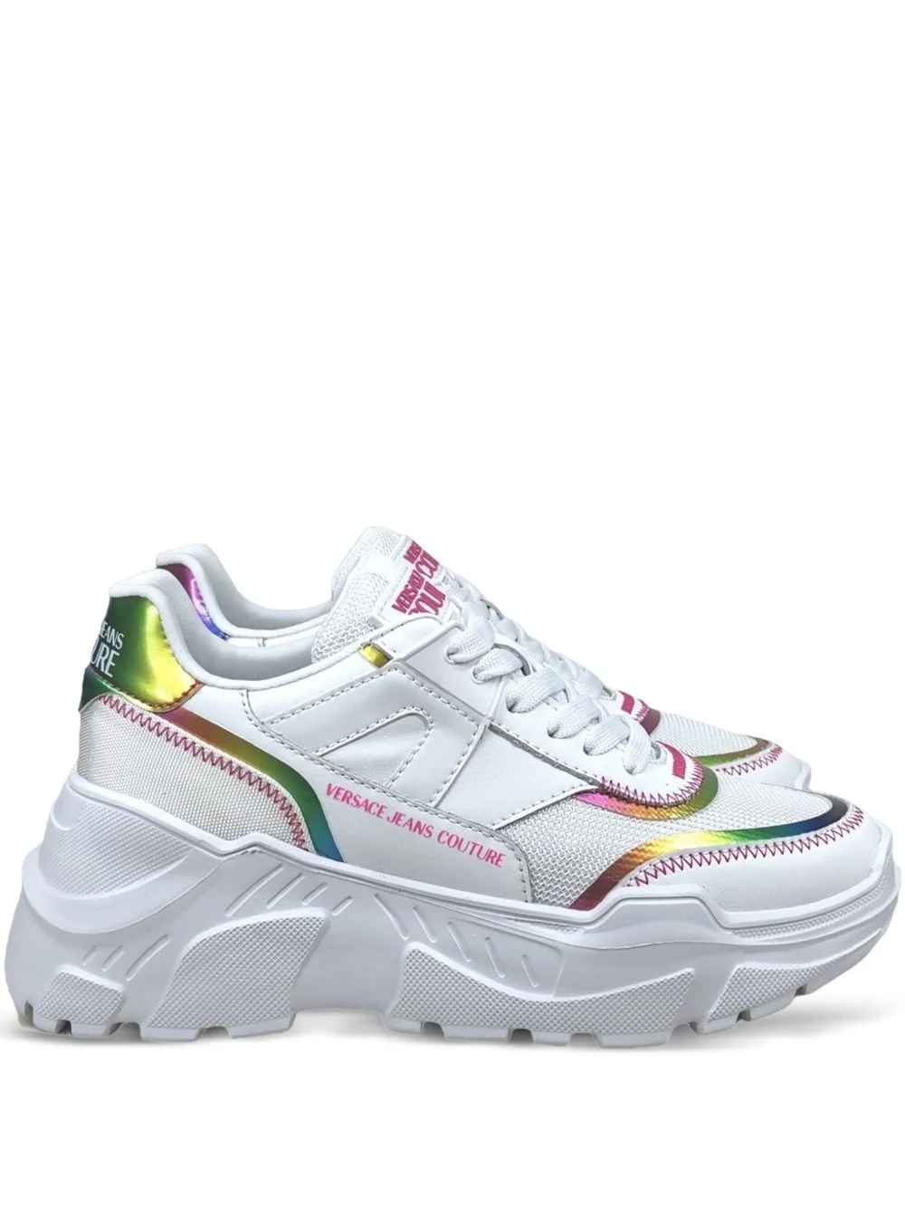 holographic-detail sneakers - 1