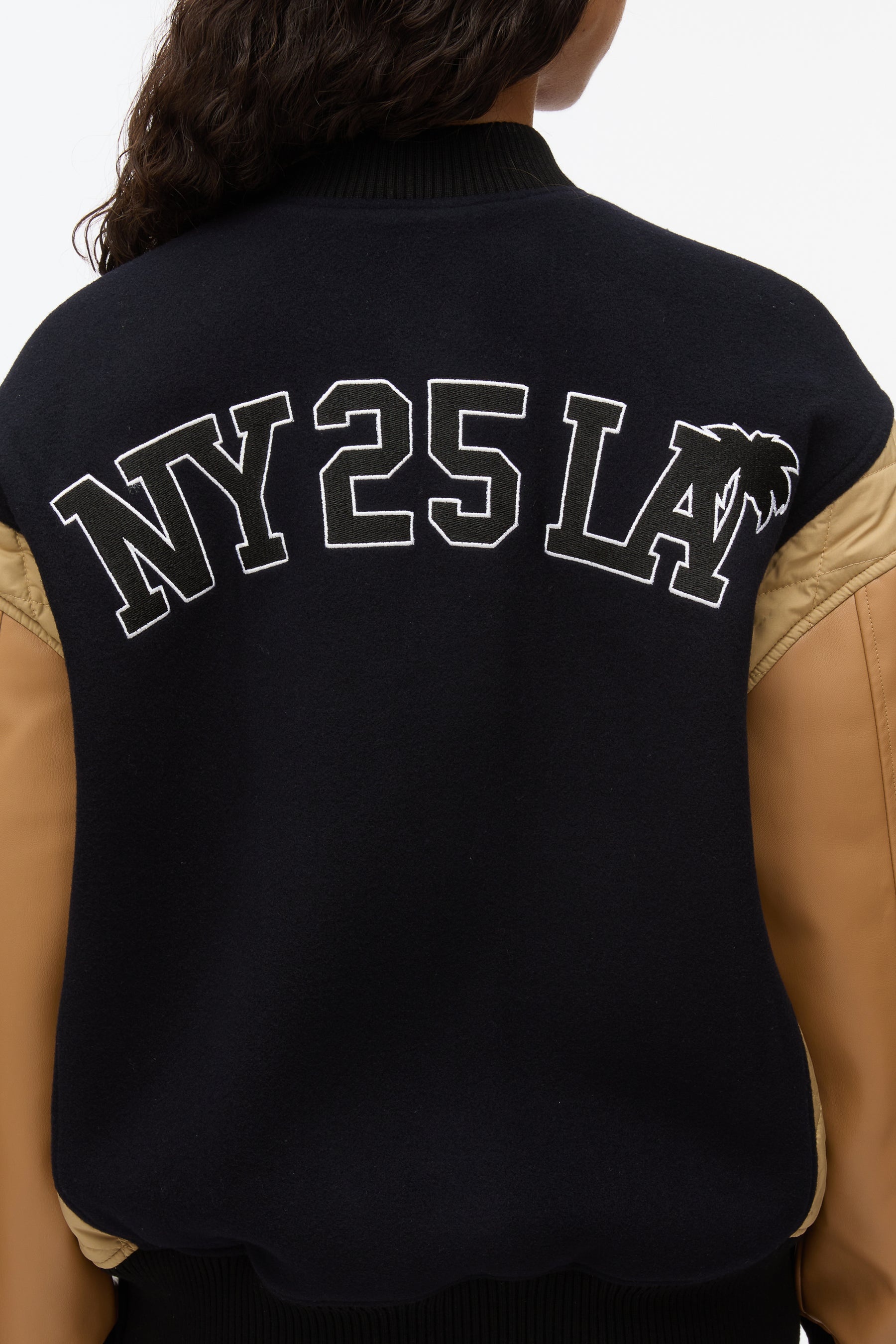 3.1 x Shopbop Boxy Varsity Jacket W Ties - 6