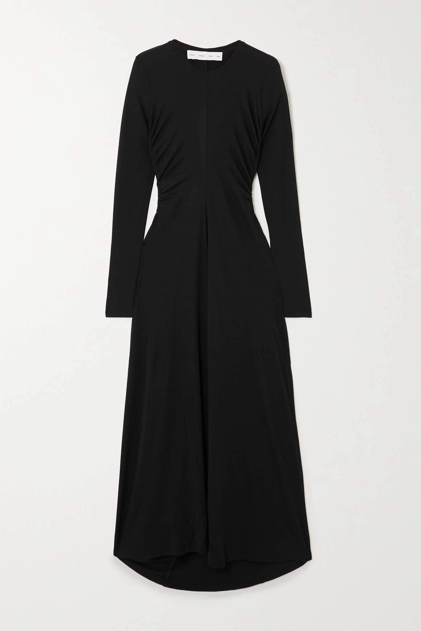 Open-back jersey maxi dress - 1