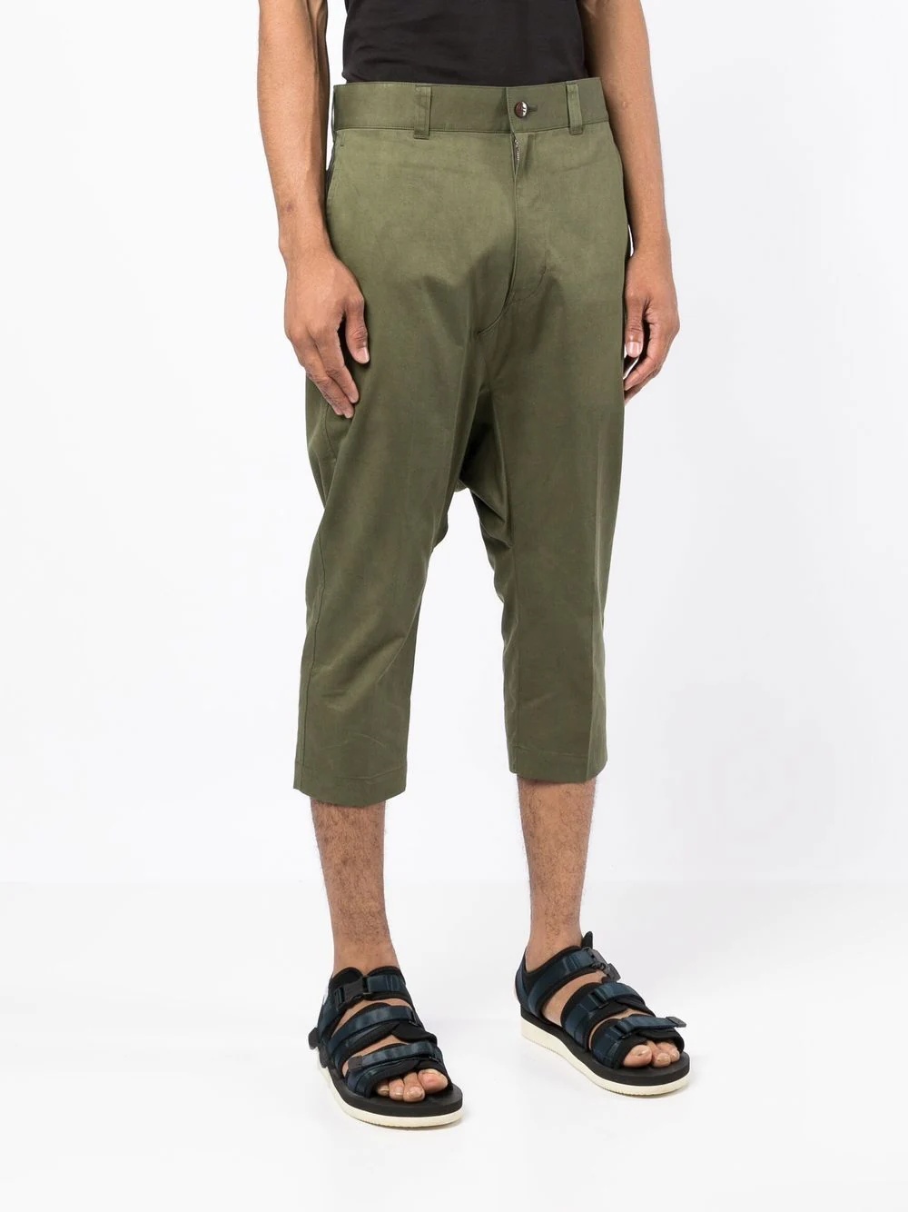 cropped cargo trousers - 3