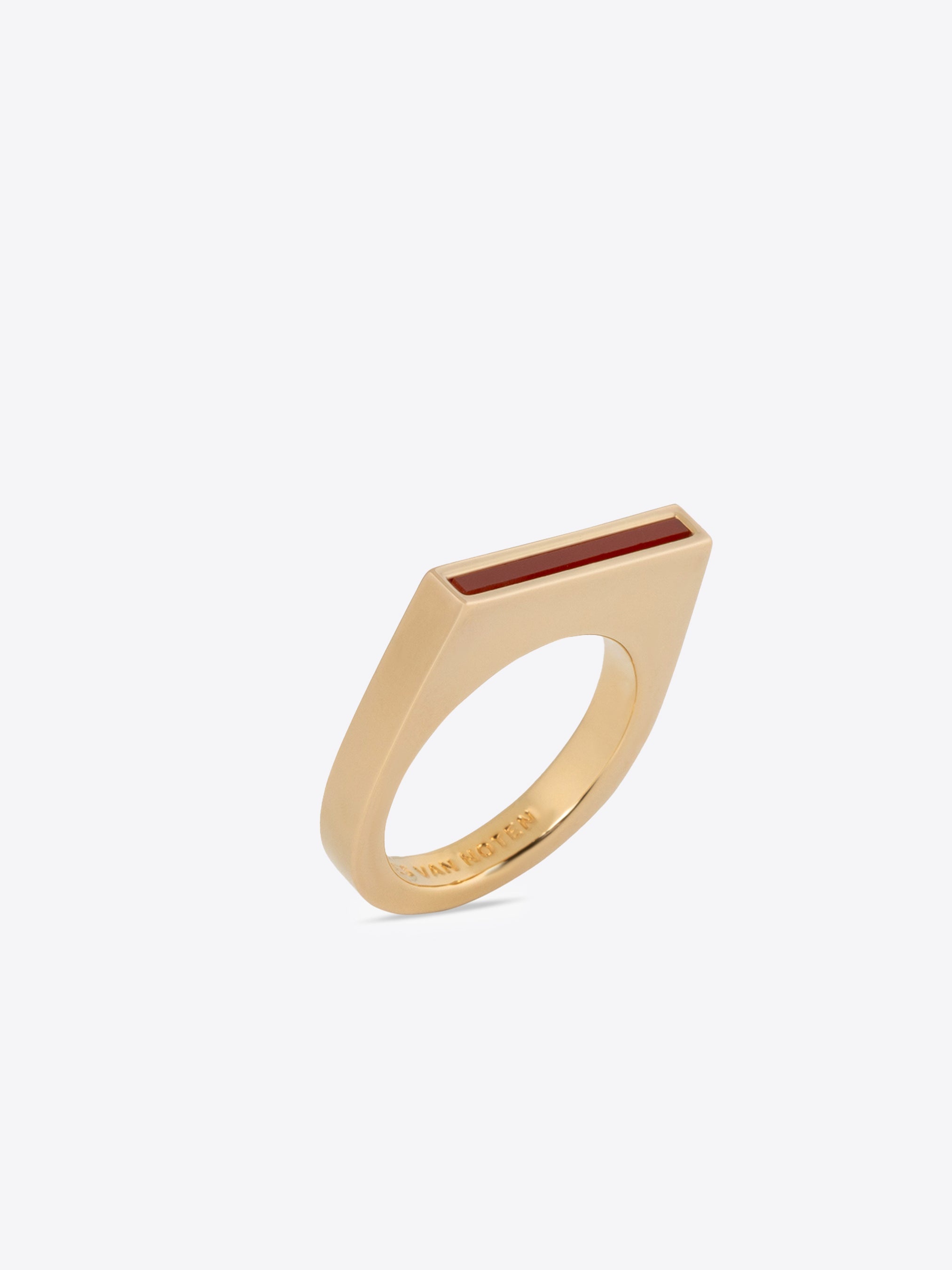 THIN SIGNET RING - 2