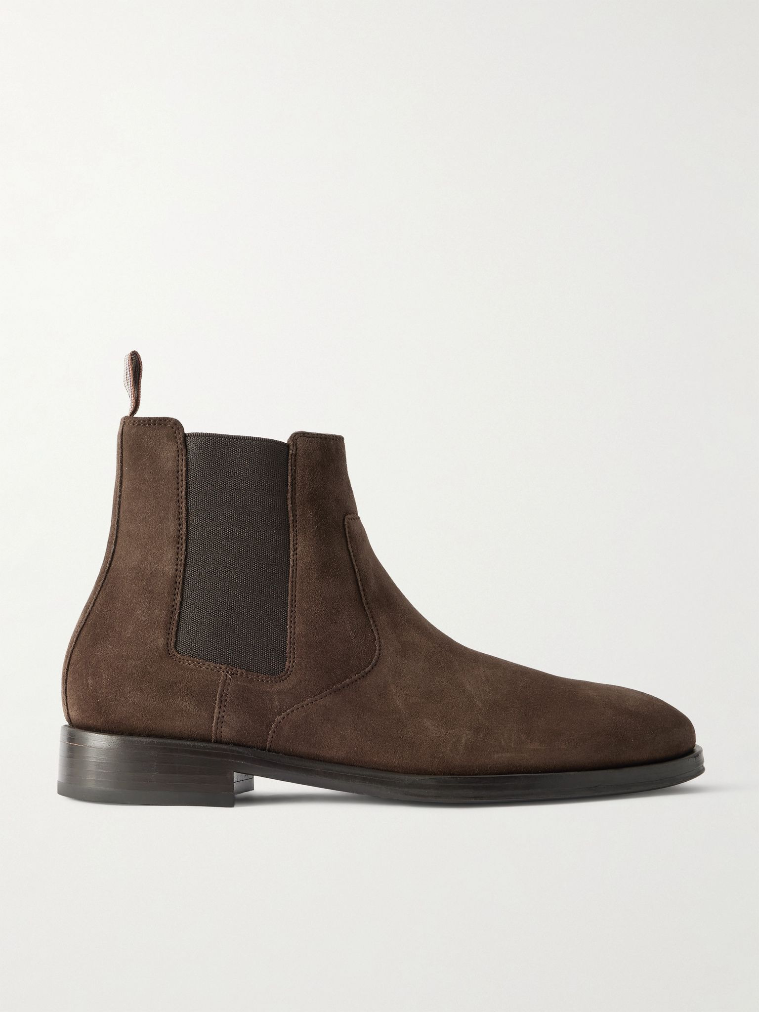 Suede Chelsea Boots Dark brown - 1