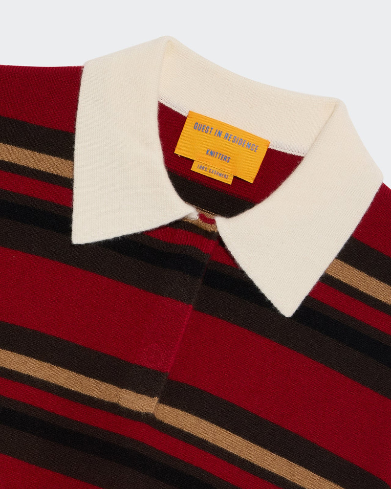 Cropped Stripe Rugby 2
