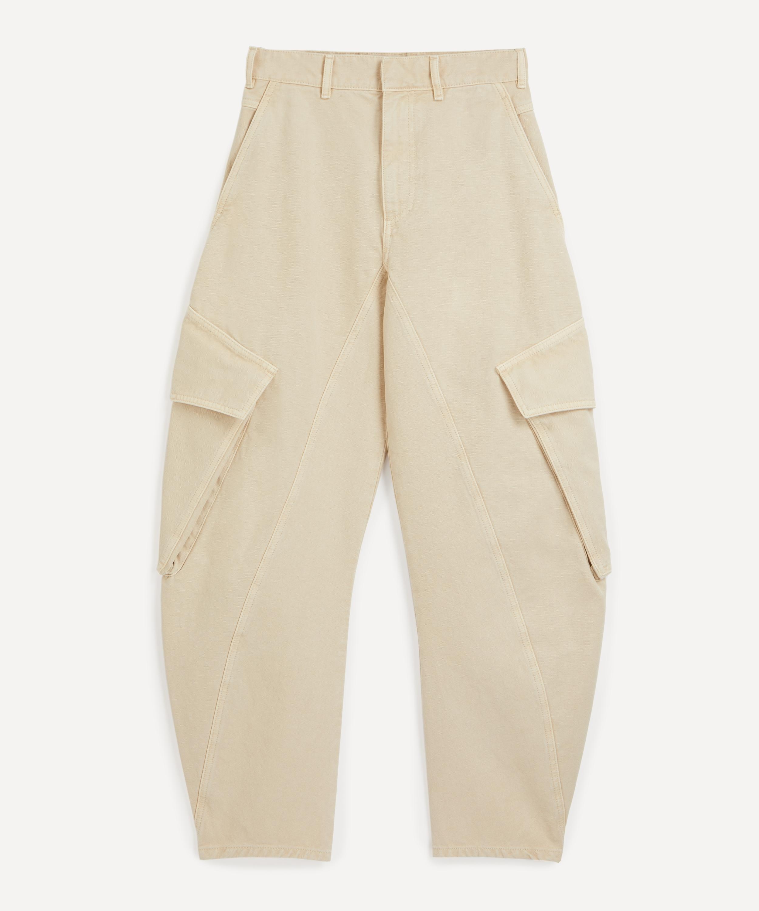 Twisted Cargo Trousers - 1