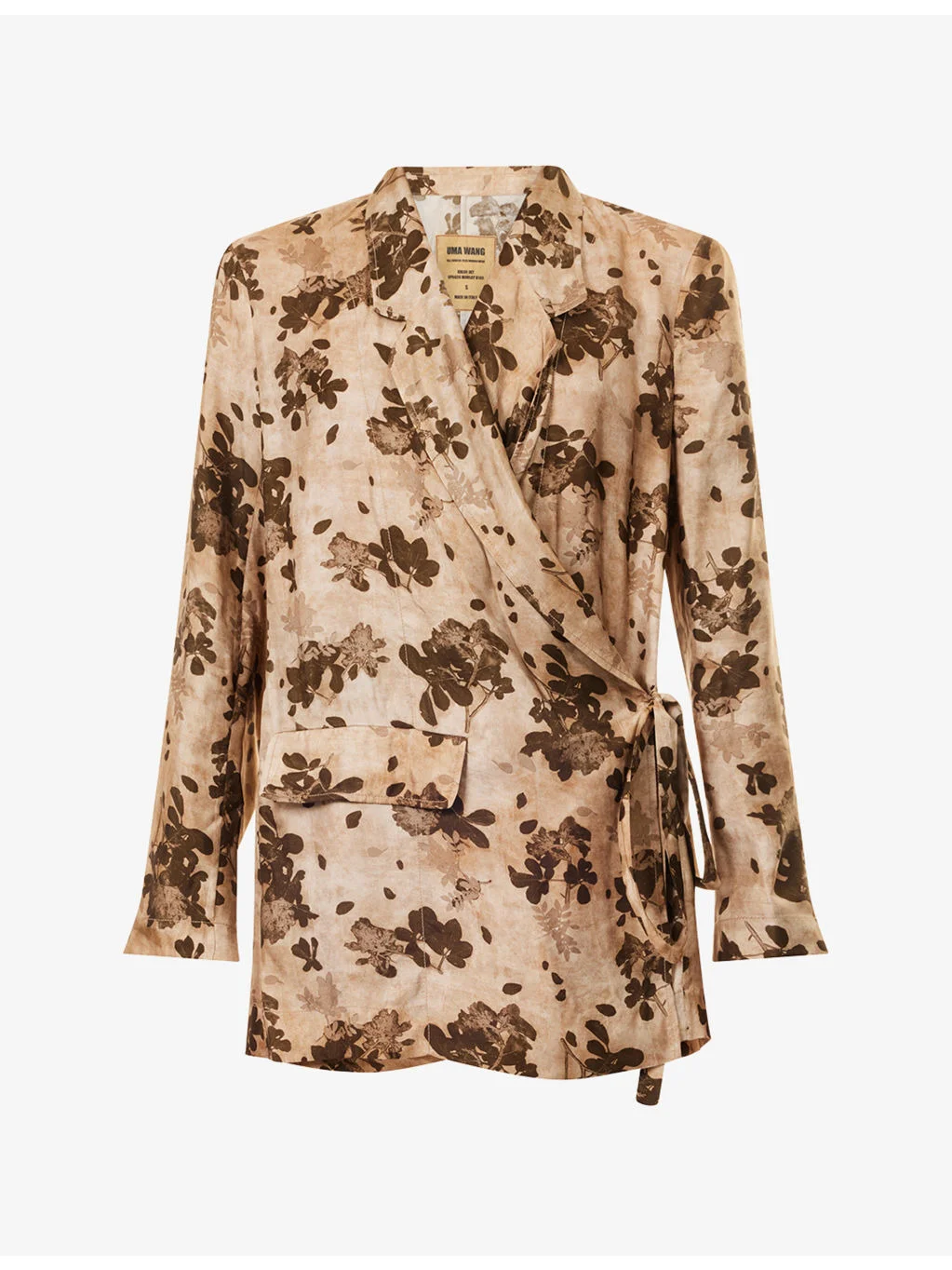 Khloe Floral-Print Woven Jacket - 1