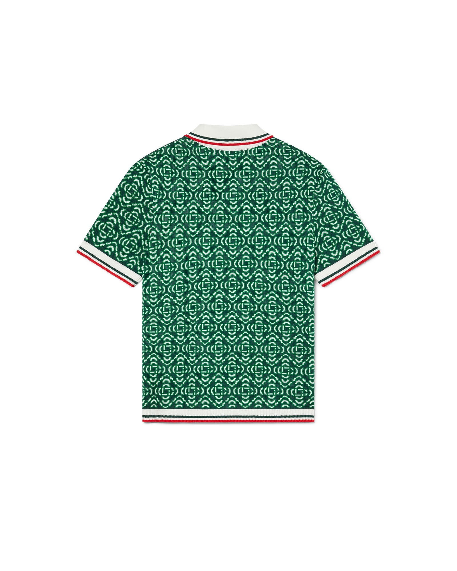Diamond Logo Jacquard Polo Shirt - 2