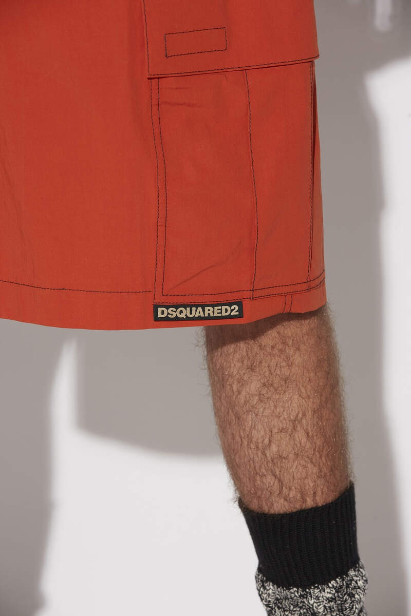 CONTRAST STITCH SHORTS 5