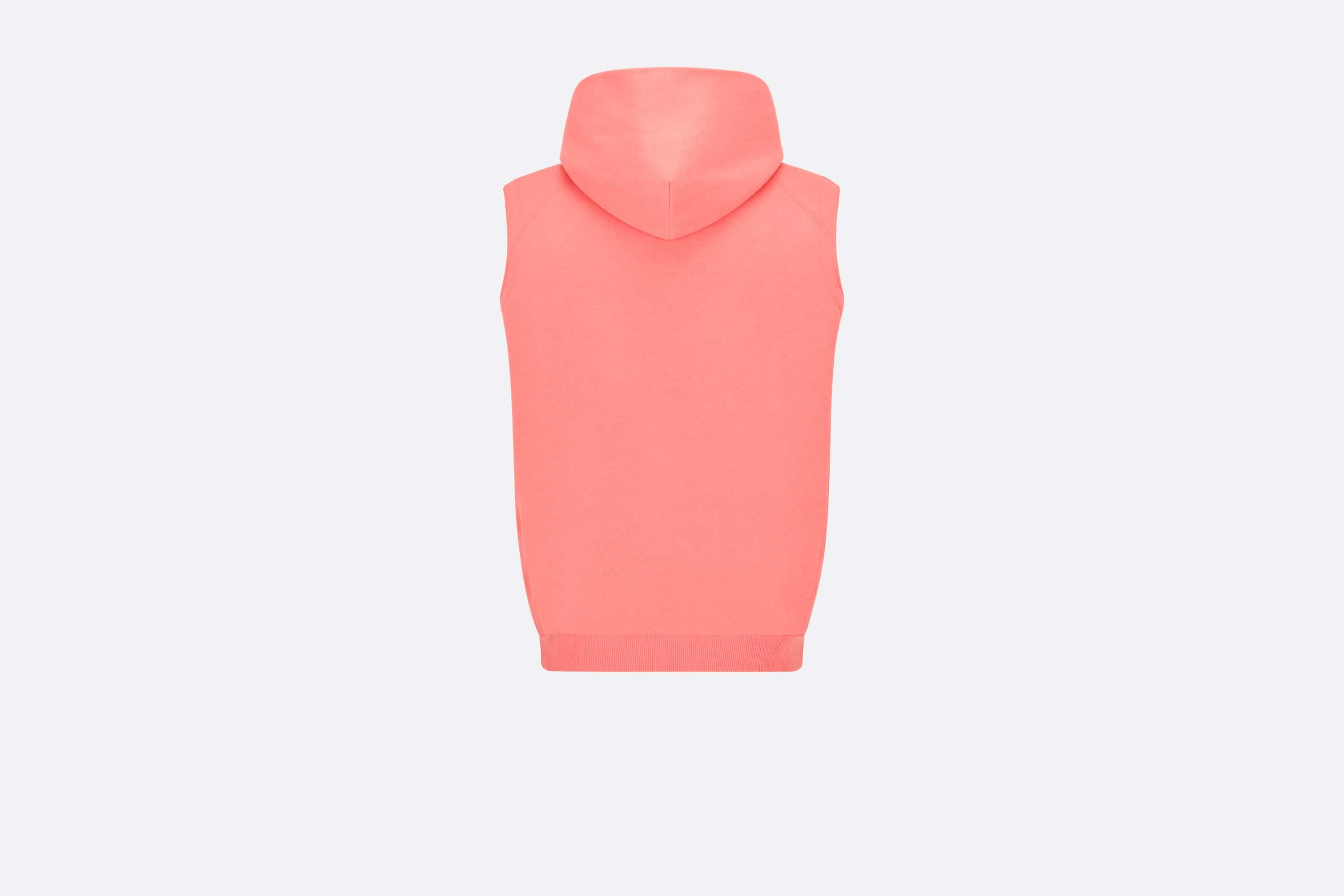 Oversized Sleeveless Hooded Sweatshirt - 2