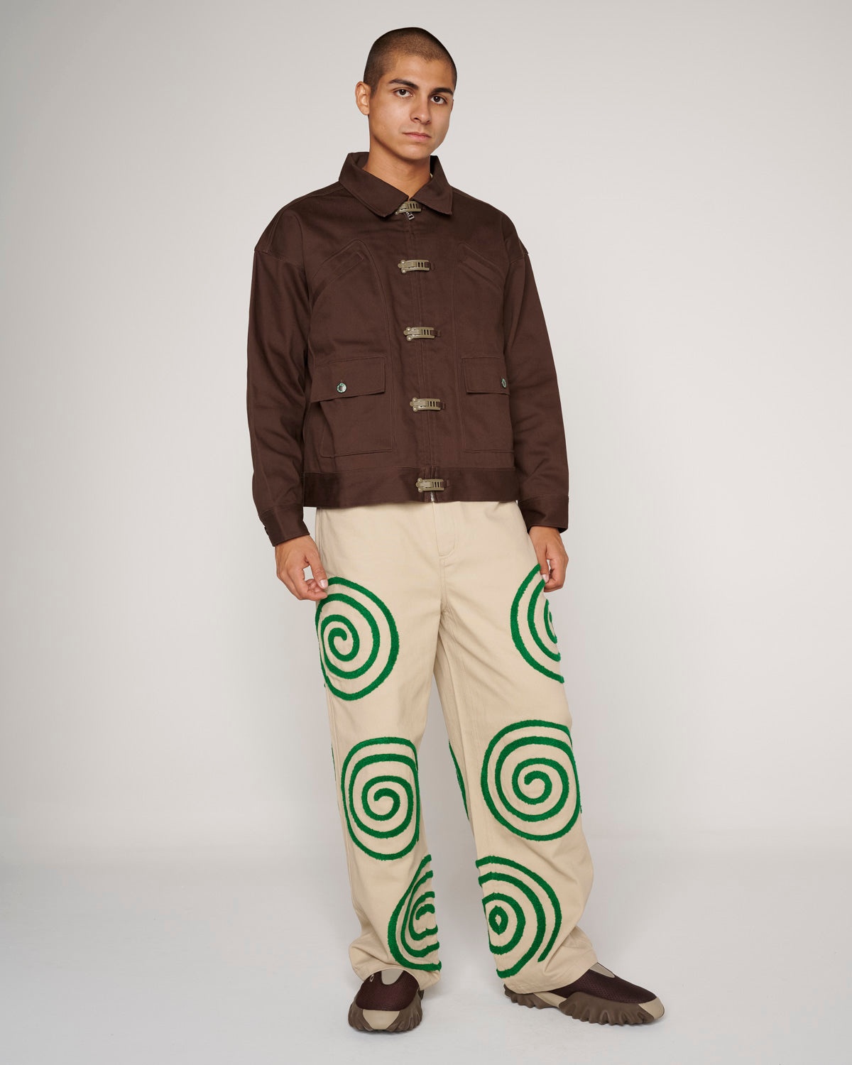 Industrial Work Jacket - Brown - 7