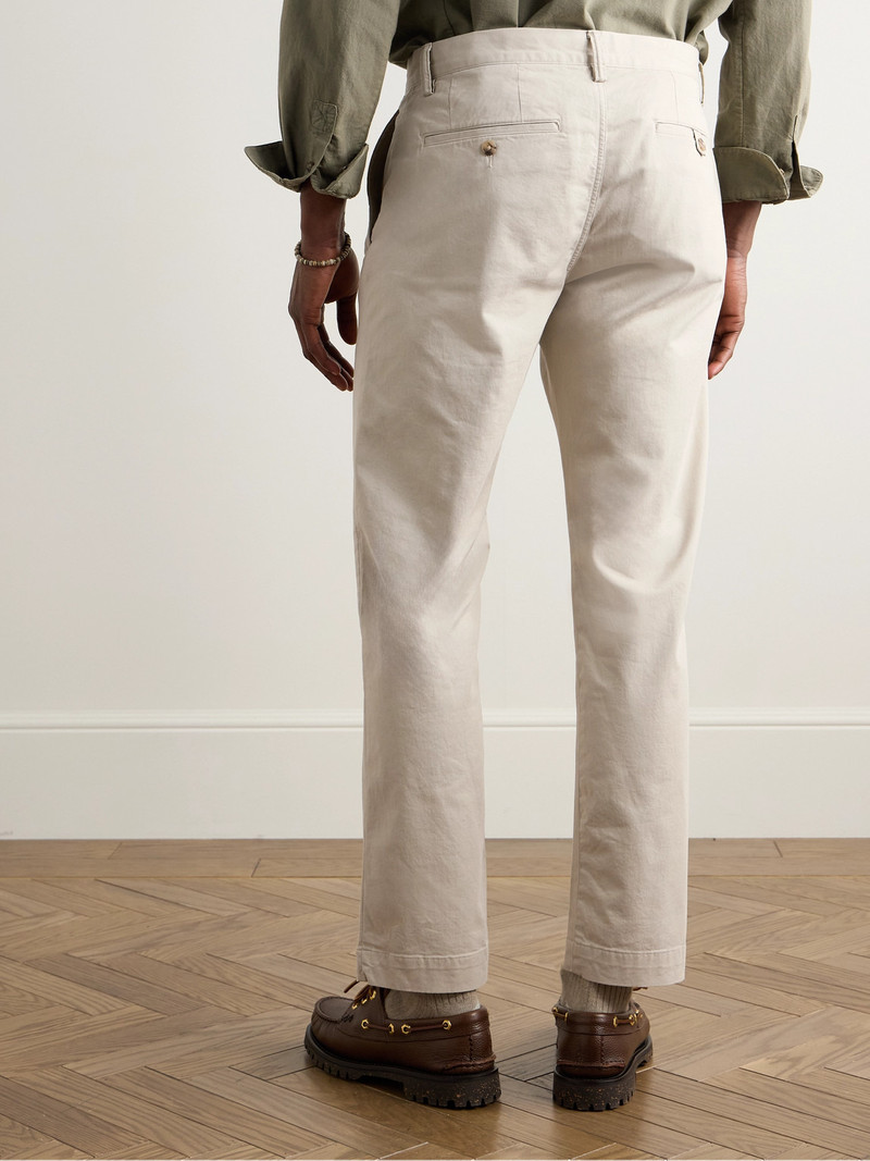Bedford Slim-Fit Stretch-Cotton Twill Chinos 4