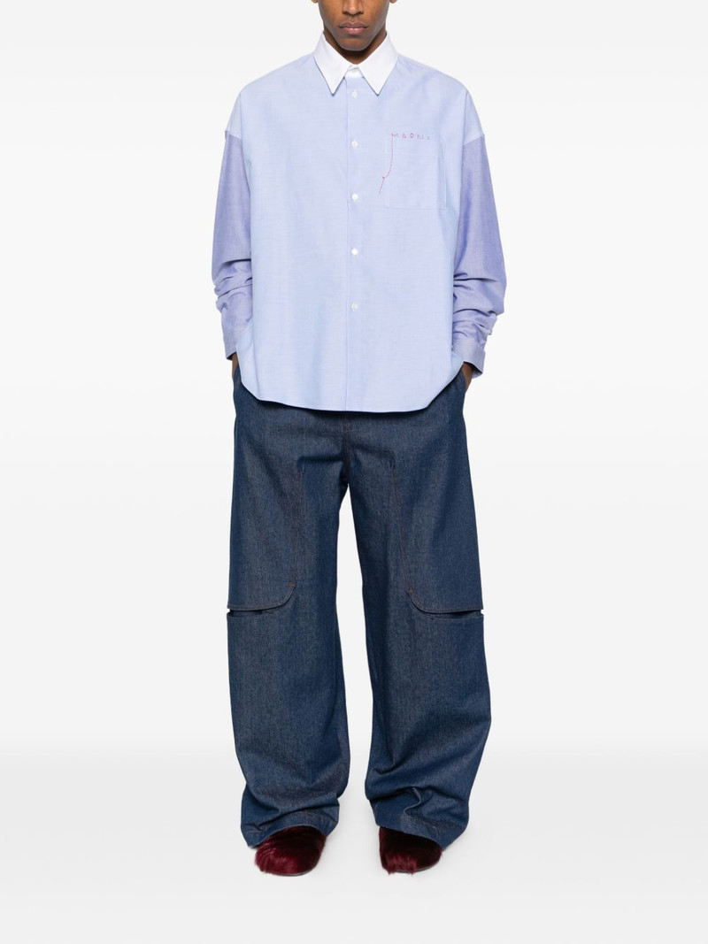 Marni pocket long-sleeve shirt outlook