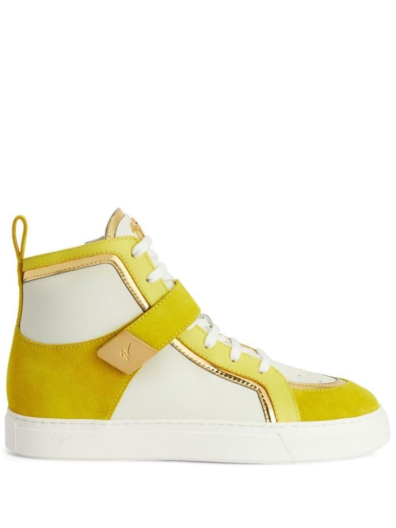 Zenas high-top panelled sneakers - 1