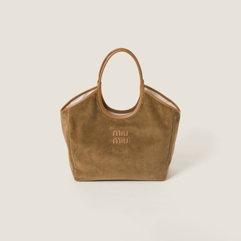 IVY corduroy shopping bag 1