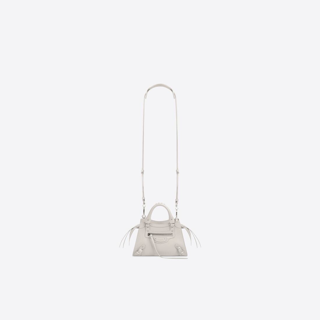Women's Neo Classic Mini Handbag in Light Grey - 5