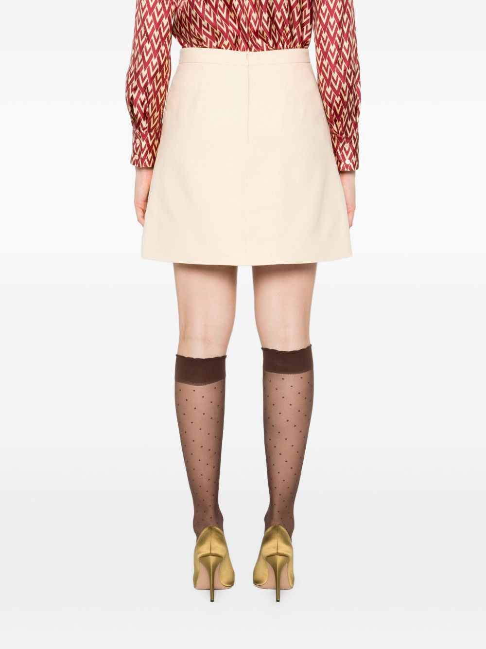 bow-pocket mini skirt - 4