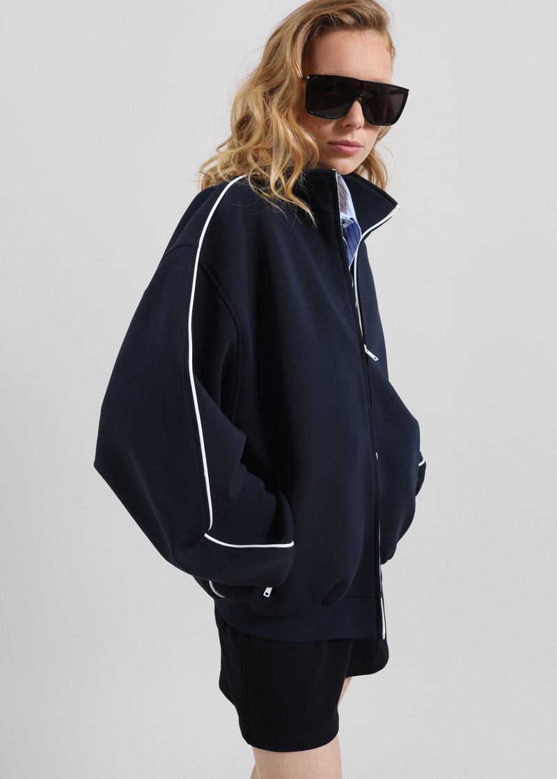 Nayen Zip-Up Jacket - Navy 7