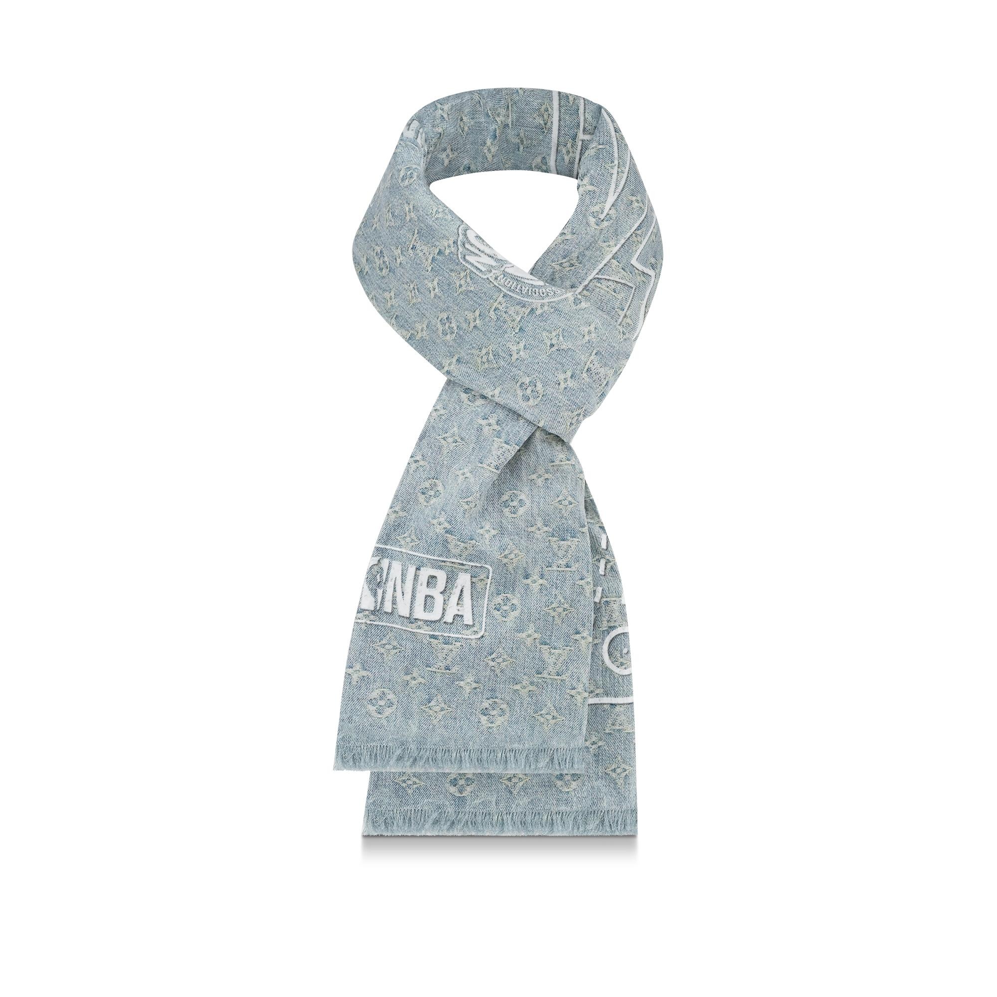 LVXNBA Denim Patch Stole - 1