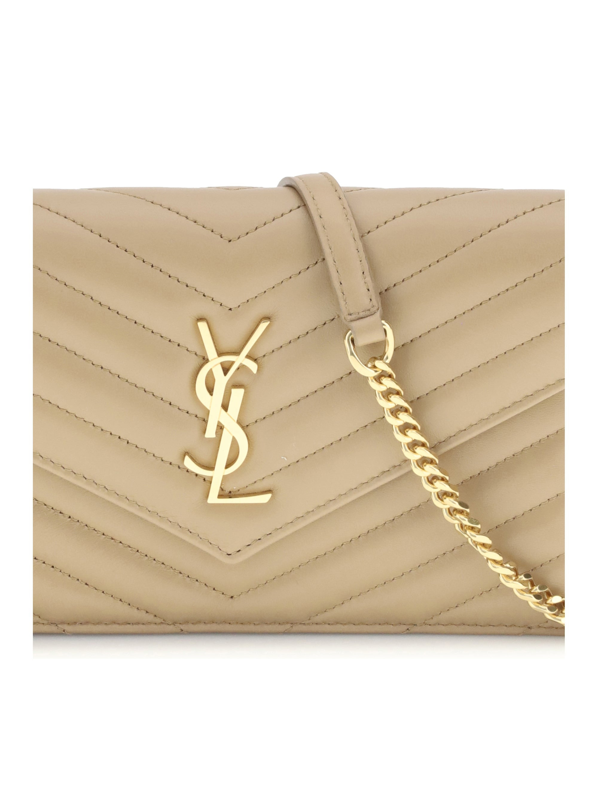 Saint Laurent Women Wallet With Shoulder Strap - 4