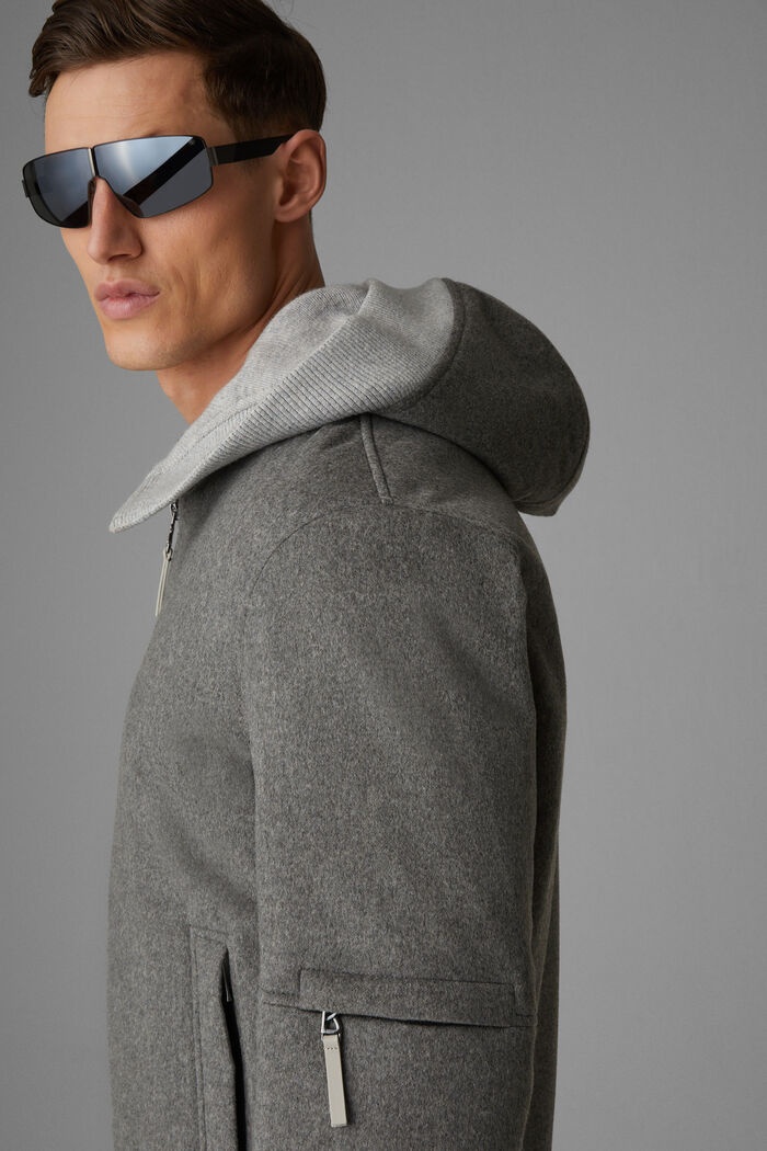 Will Cashmere jacket in Gray melange - 6