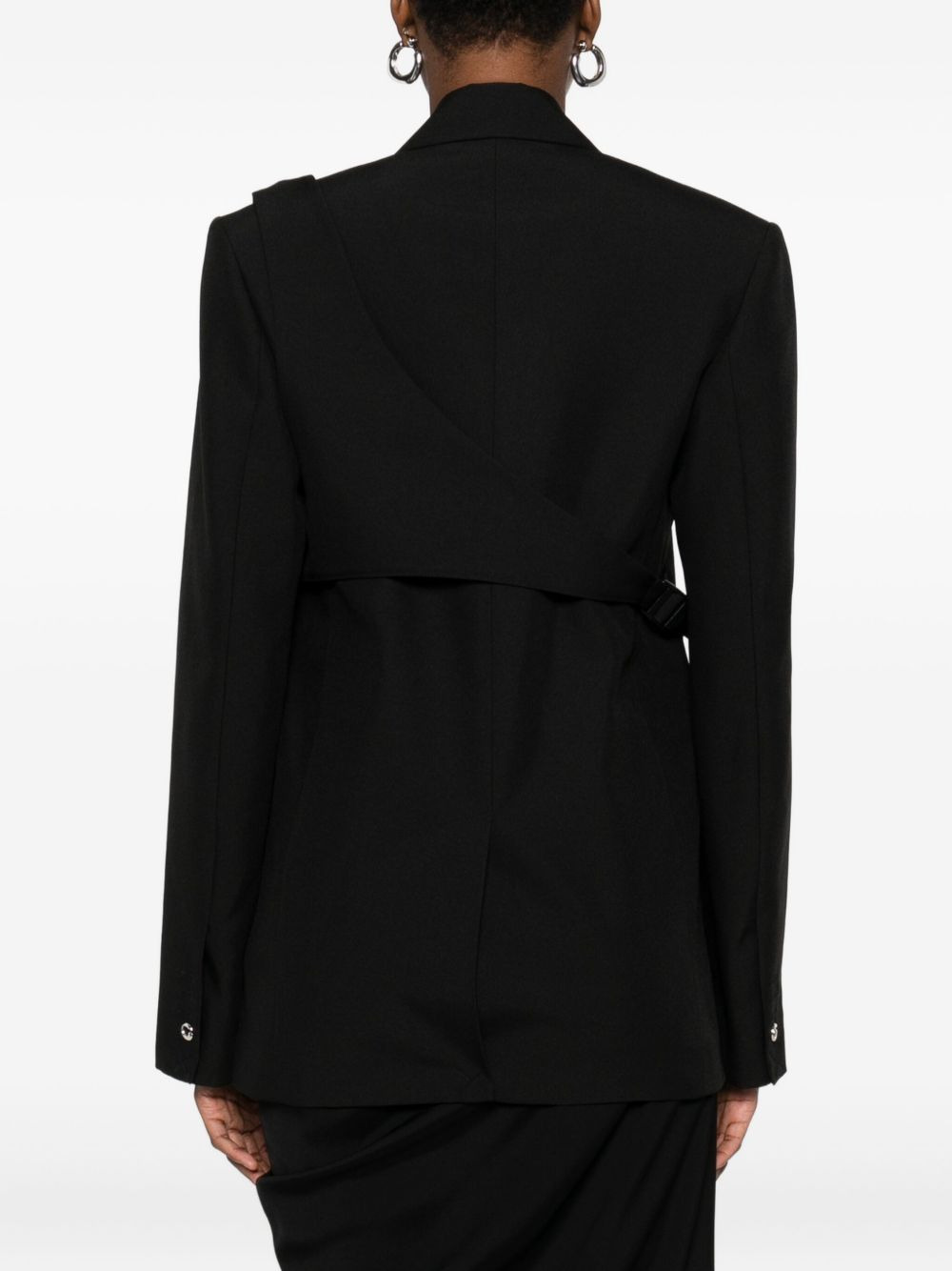 single-breasted blazer - 4