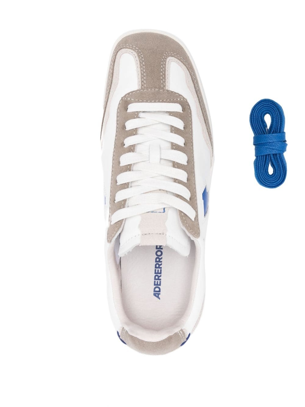 Raff logo-embroidered leather sneakers - 4