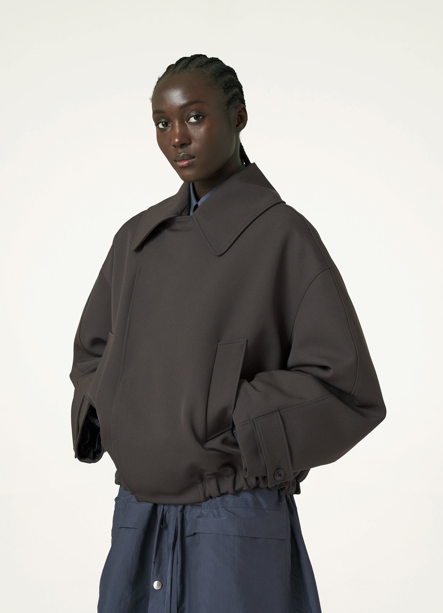 SHORT TRENCH BLOUSON - 6