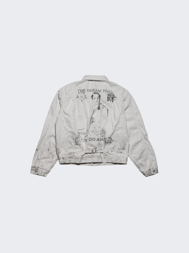 Enfants Riches Déprimés Type Vii Jacket The Dream That Wont Go Away White outlook
