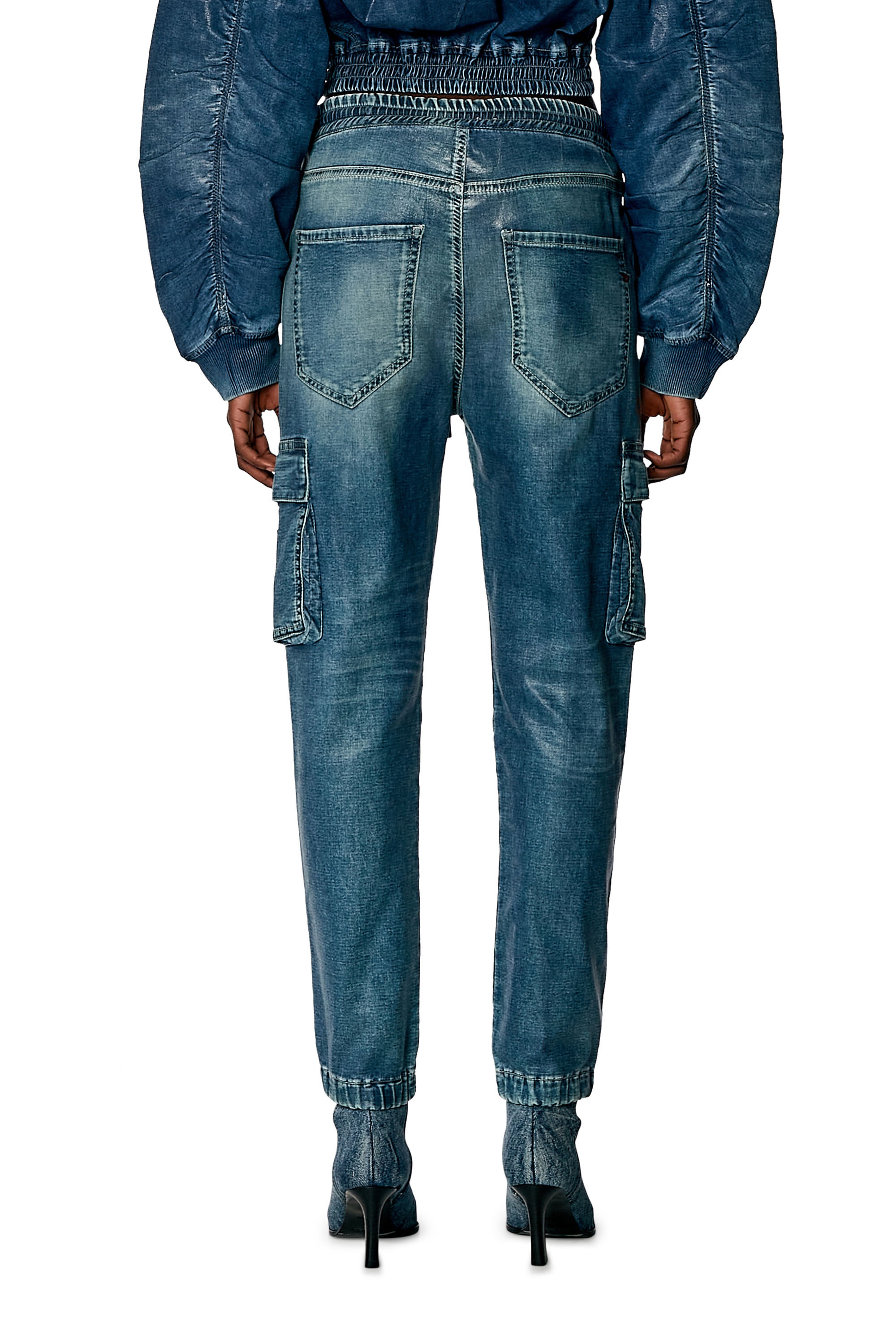 SLIM 2051 D-URSY TRACK DENIM 068KV - 5