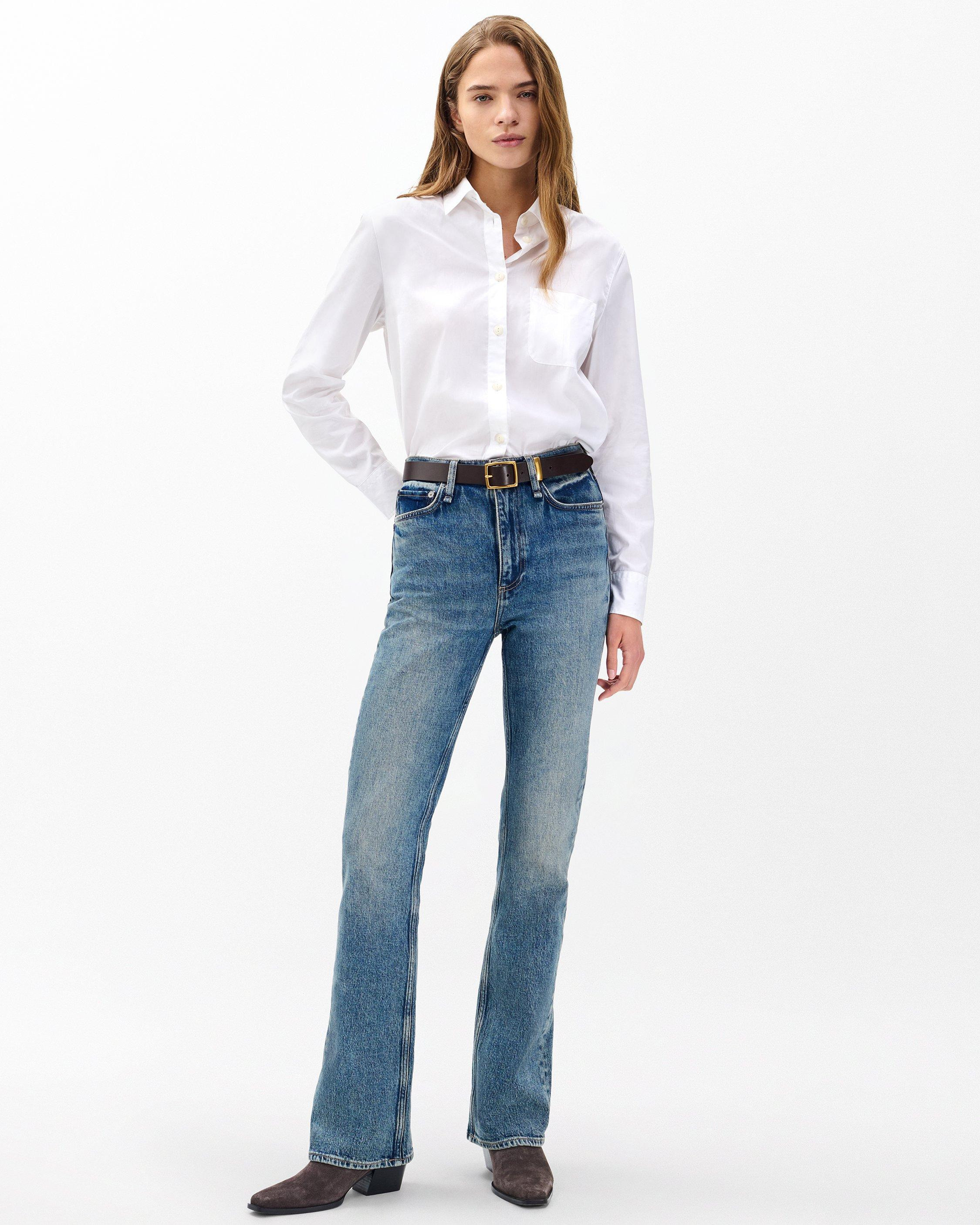 Peyton Bootcut Jeans
Vintage Stretch in Caswell - 3