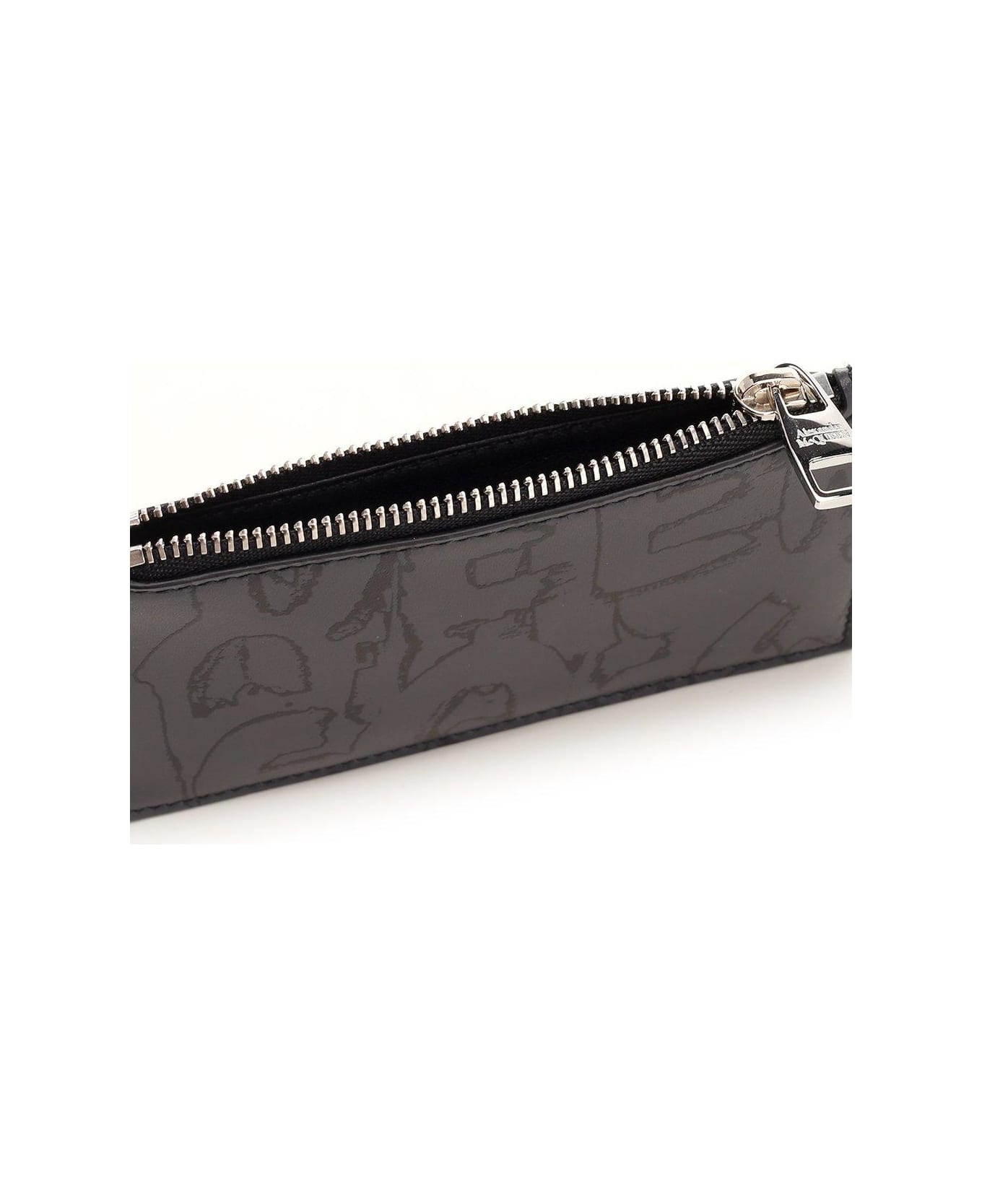 Graphic-printed Zipped Wallet - 4