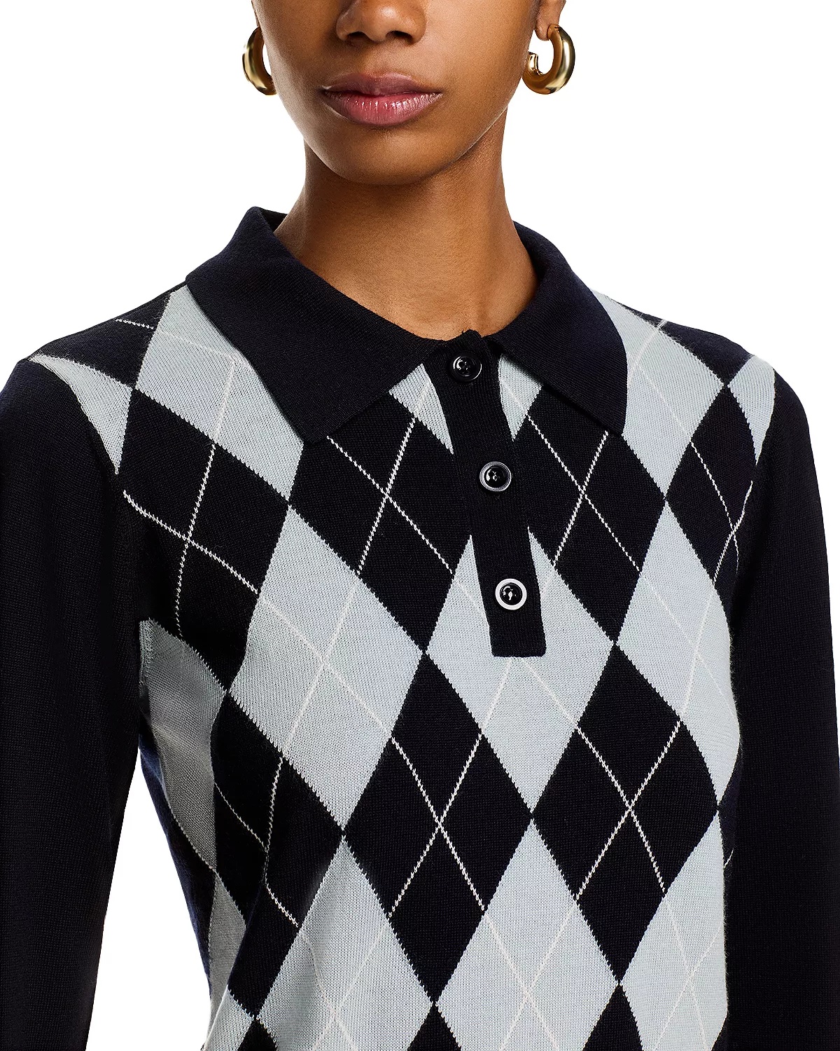 The Argyle Polo Sweater - 10