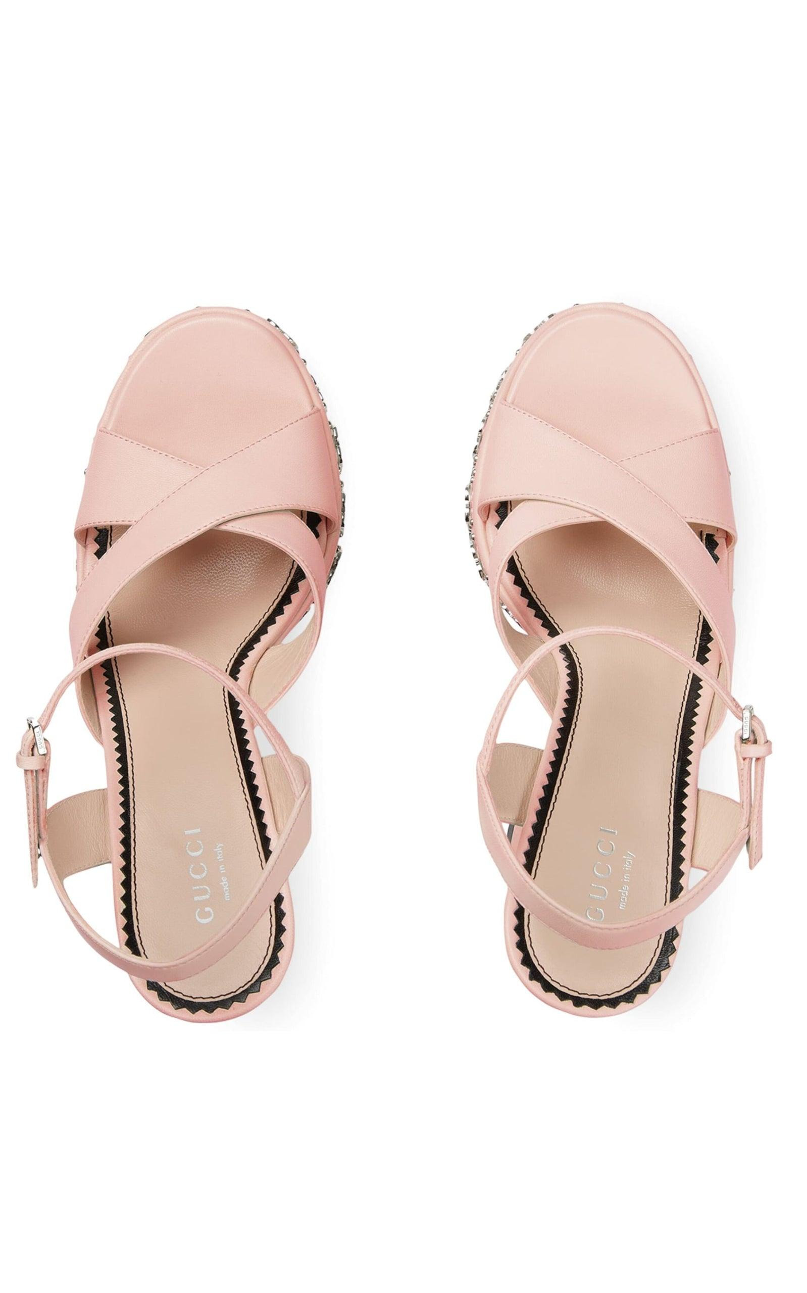 Leather Platform Sandals 155 - 6