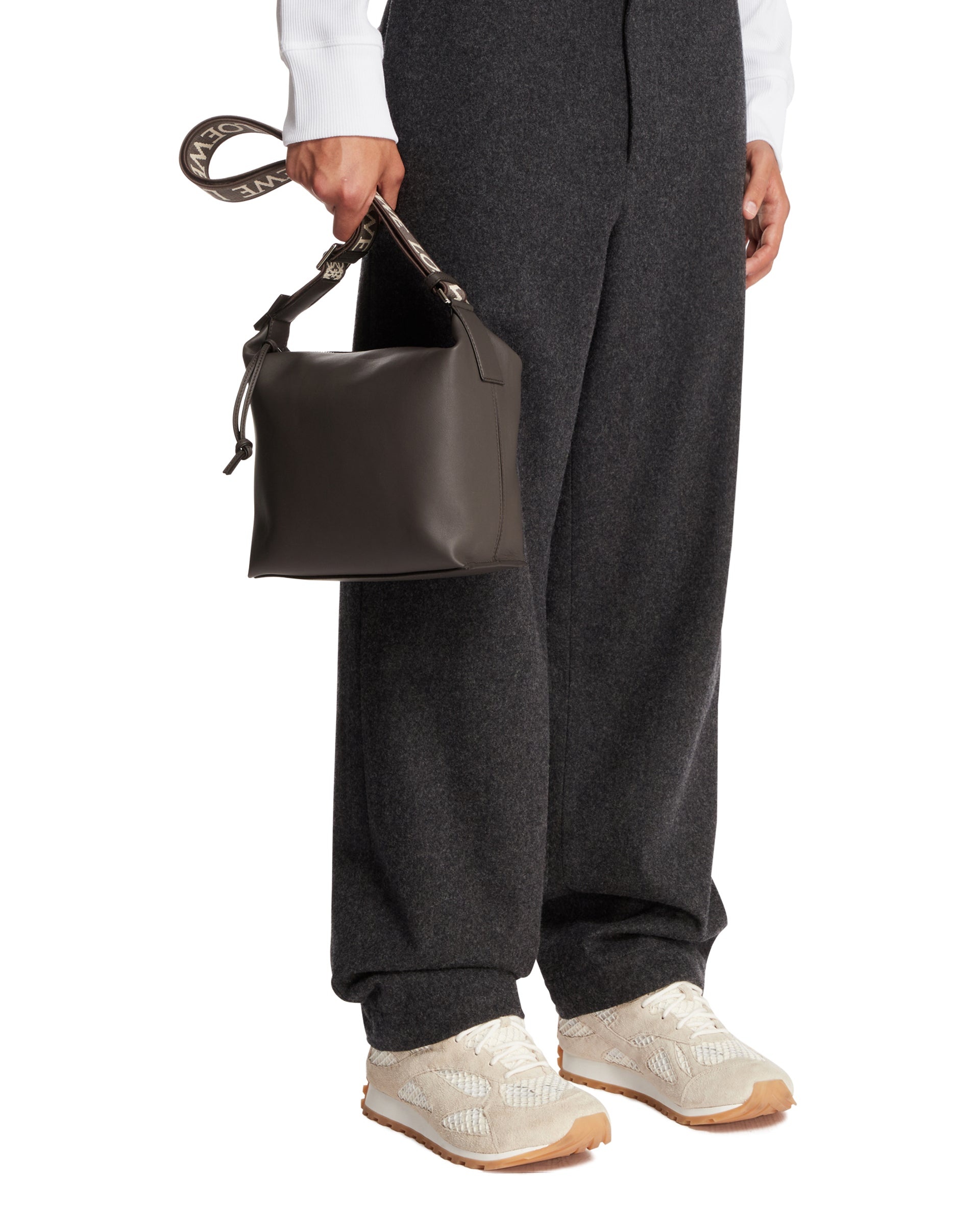 Dark Gray Cubi Shoulder Bag - 4