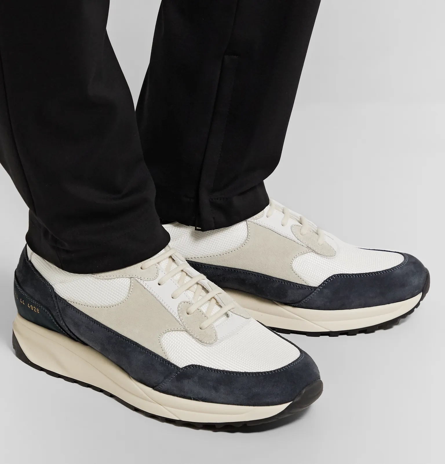 Track Classic Nubuck, Suede and Mesh Sneakers - 5