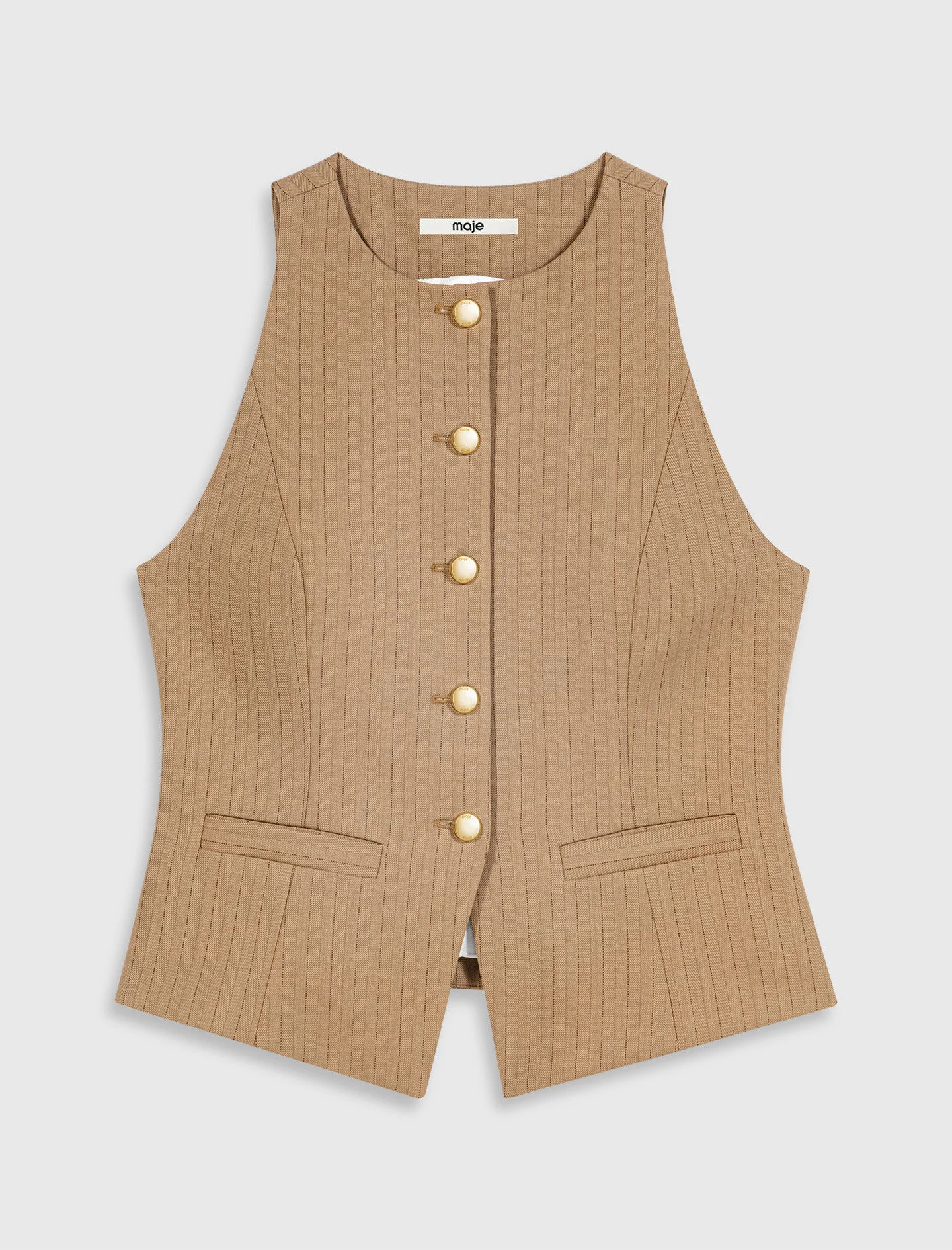 Long tailored vest - 1