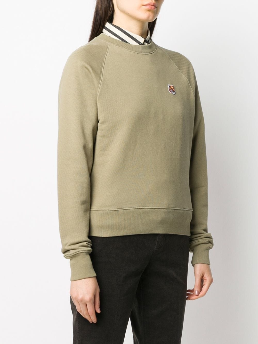 embroidered logo sweatshirt - 3