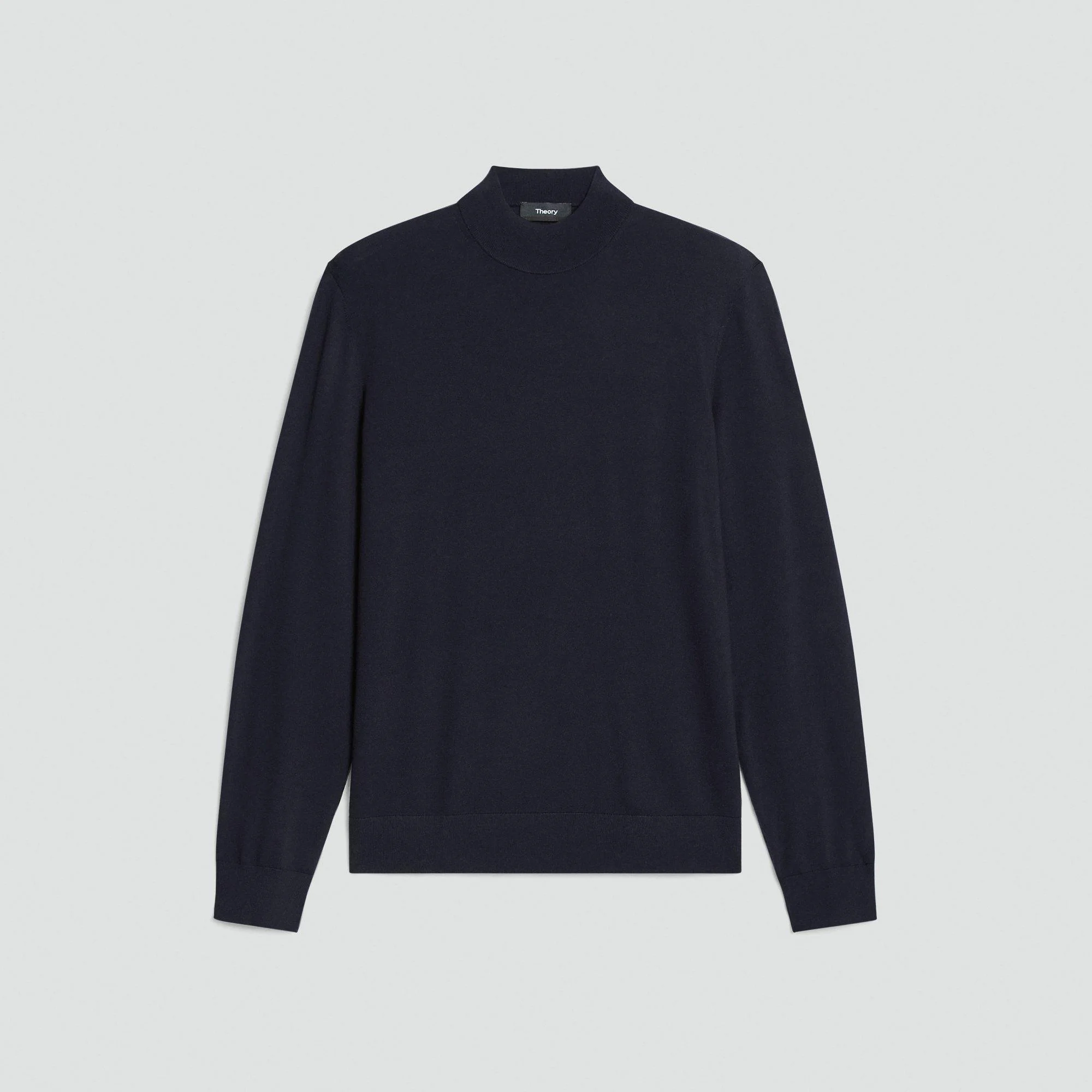 Mock Neck Sweater in Regal Wool - 1