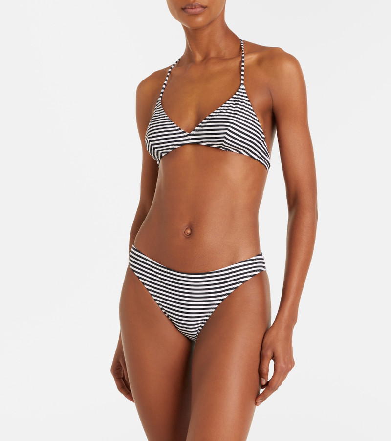 NILI LOTAN Striped bikini bottoms outlook