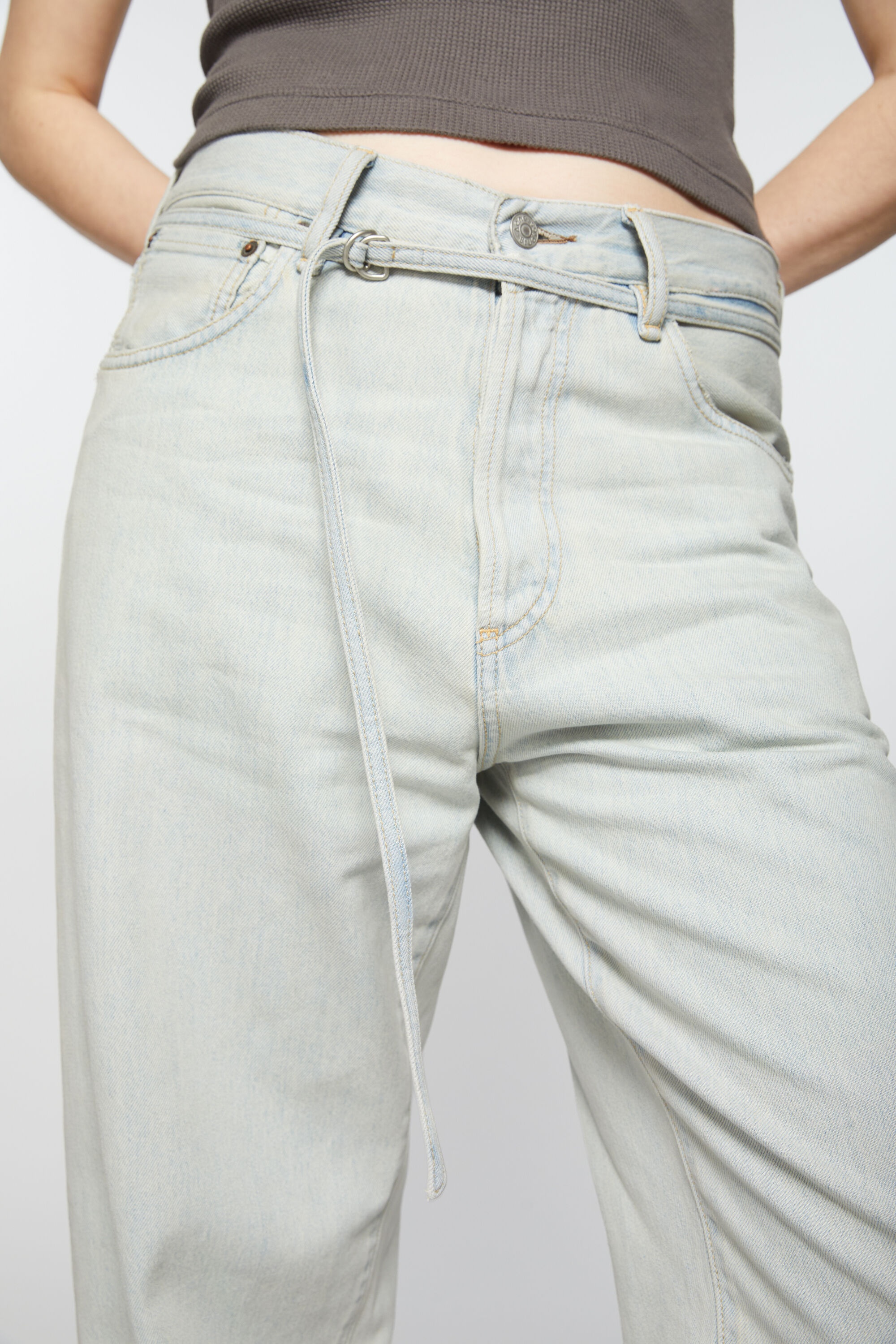 Loose fit jeans - 1991 Toj - Light blue - 5