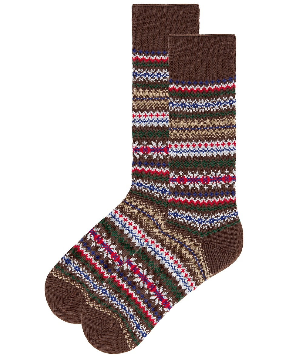 Fair Isle Socks - 2