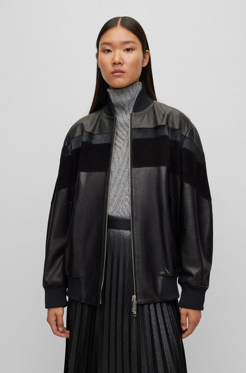 RELAXED-FIT JACKET WITH LEATHER AND SUEDE 2