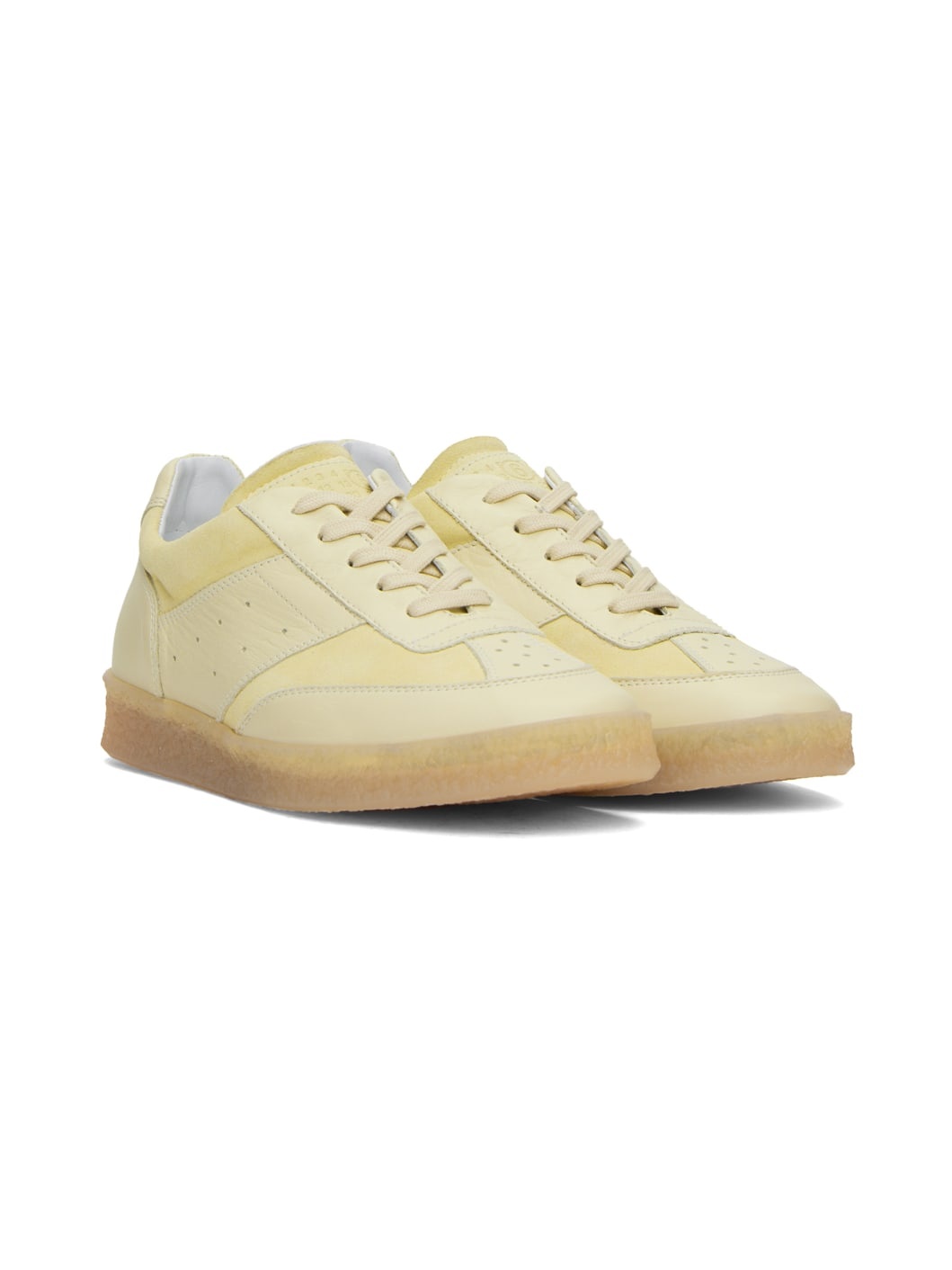 Yellow Court Sneakers - 4