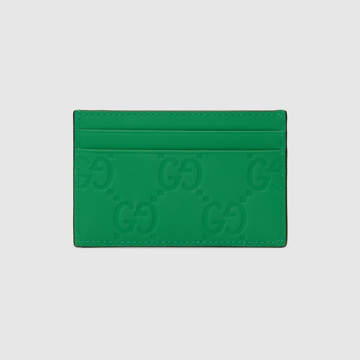 GG rubber-effect card case - 4